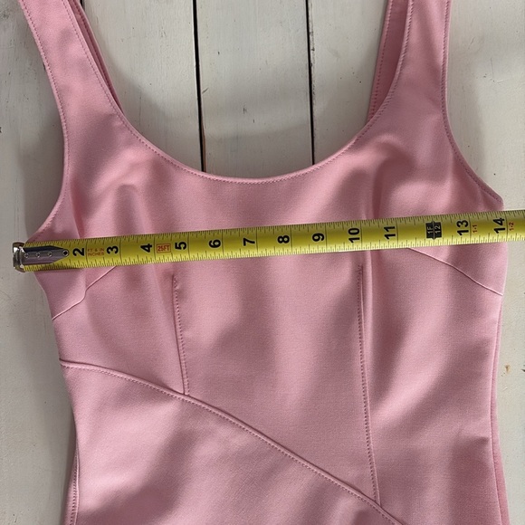 Cinq A Sept Sharon Knotted Crepe Mini Dress, Pink, 4 - Picture 10 of 13